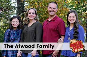 Wood Shed BBQ In Whitehall: Atwood family
